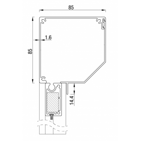 ZB TOP+ ZIP 85 kleurstalen