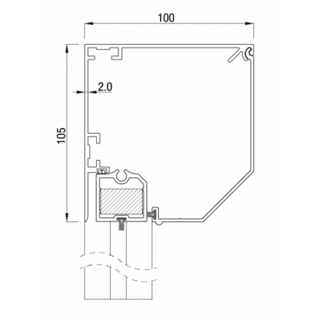 ZB TOP+ SMART ZIP 100 Super Windvast kleurstalen
